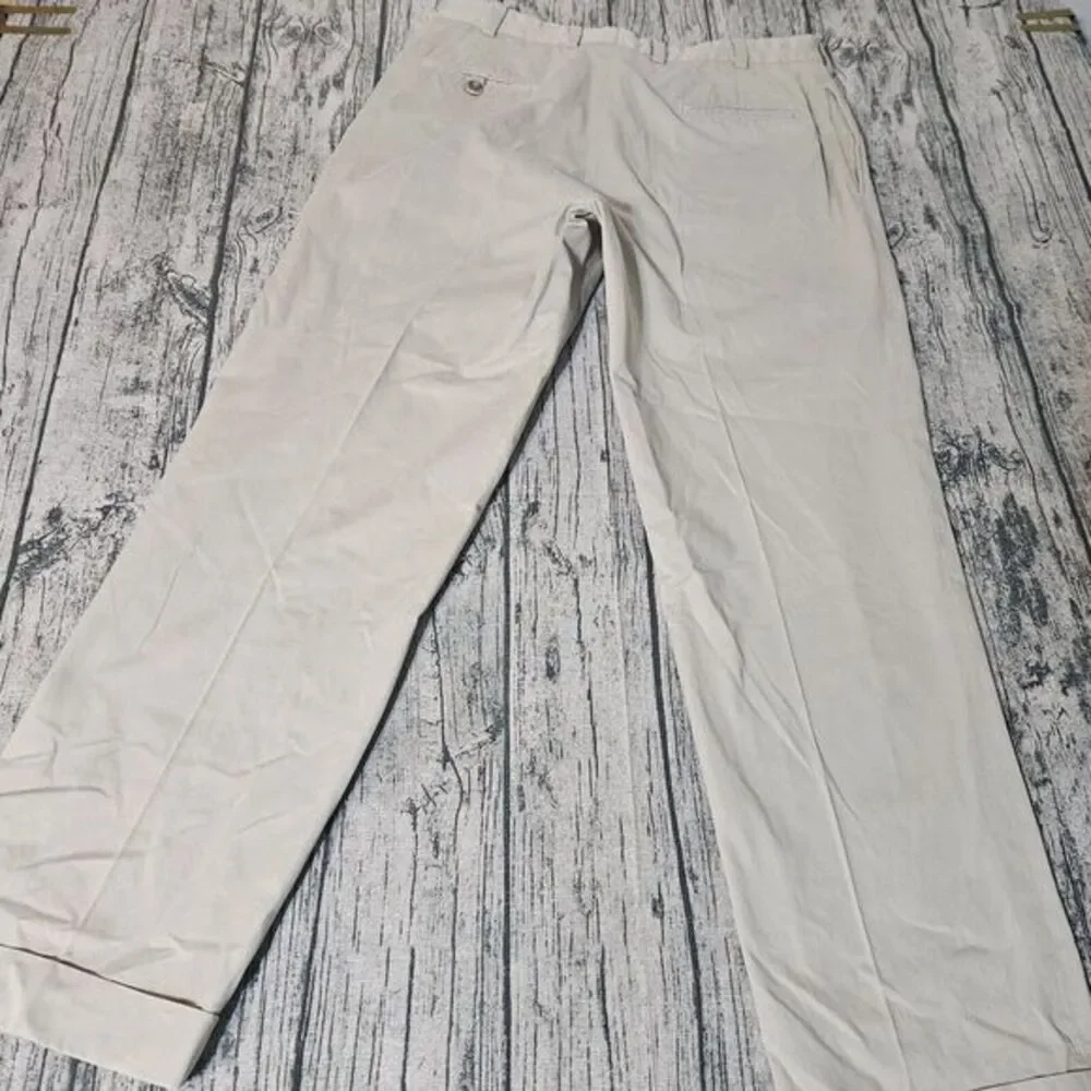 Bills Khakis Mens 35 X 32 Golf Pants Chinos Made‎ in USA Classic Fit Flat